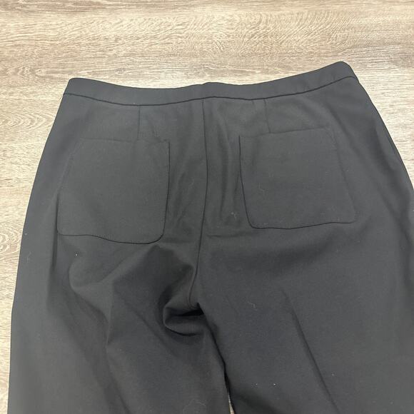 Reset R Label Pants Womens Size Medium Black Tapered Leg Trouser Career Business - Picture 9 of 9